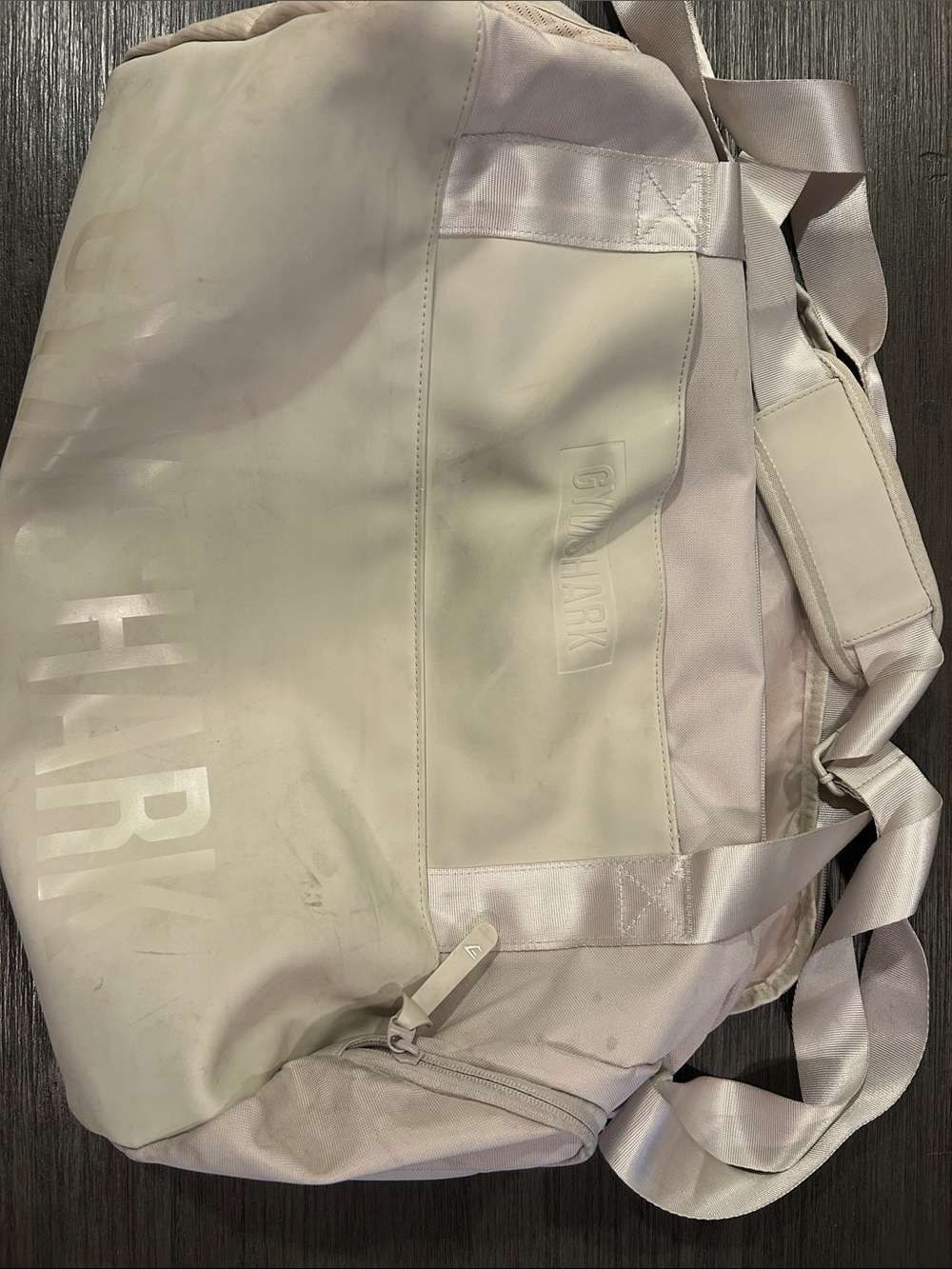 Gymshark Cream Weekend Gym Bag
